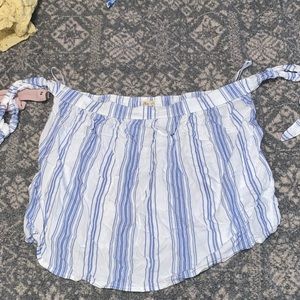 Hollister off the shoulder top